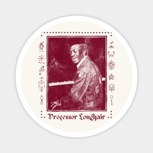 Professor Longhair † Retro Fan Design Magnet